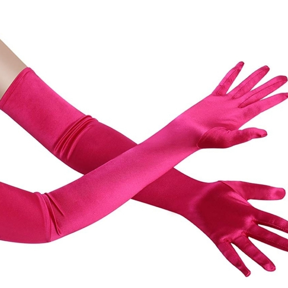 Pink Evening Gloves Top Sellers, 54 